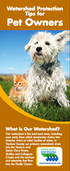 Watershed Protection Tips for Pet Owners